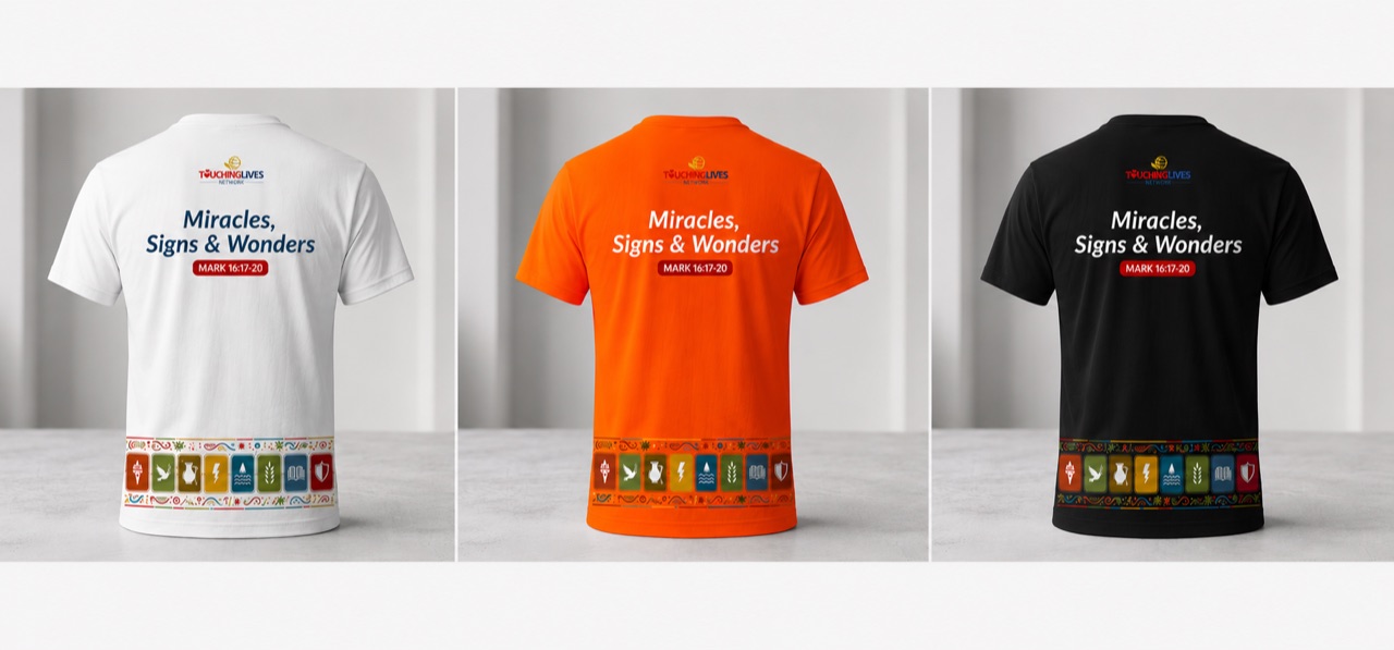 Back view — Miracles, Signs & Wonders, Mark 16:17-20